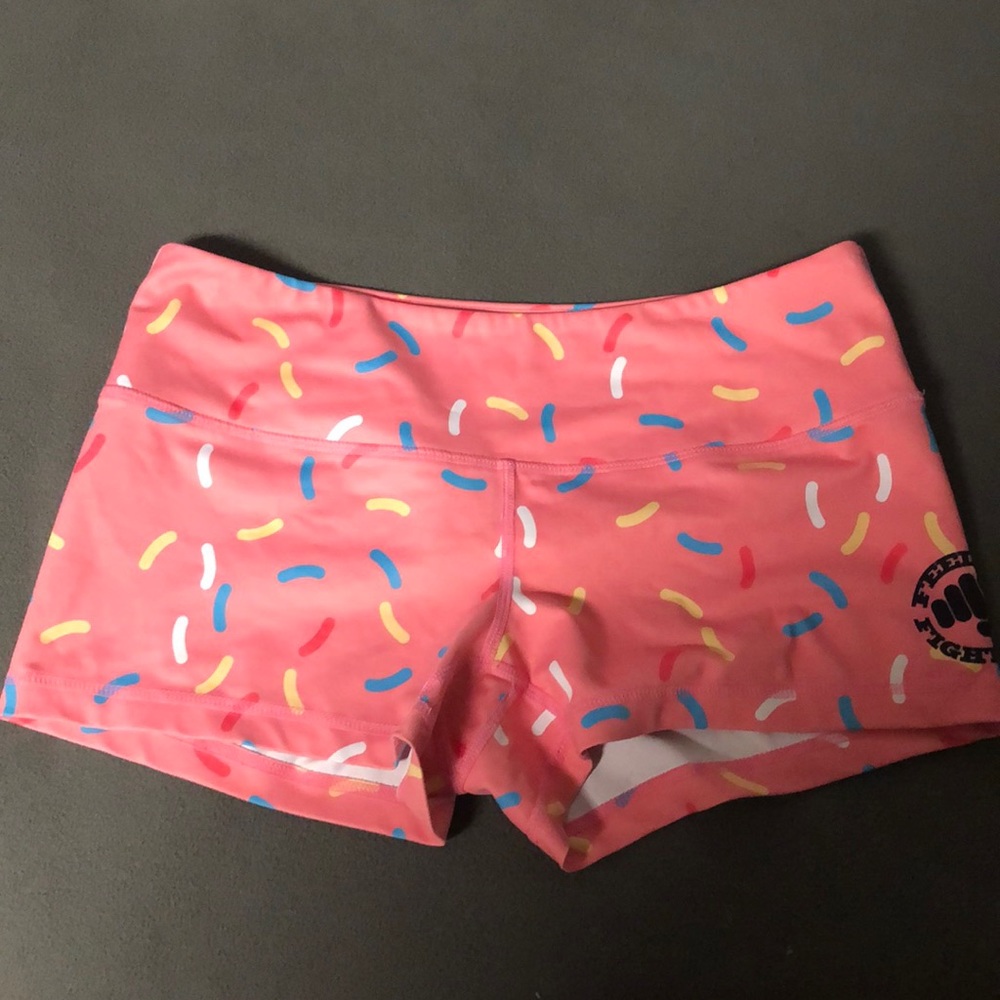 FeedMeFightMe donut shorts size M